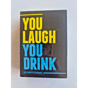 You Laugh You Drink Party Drinking Game for People Who Can't Keep Straight Face